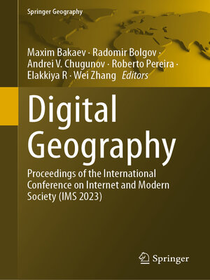 cover image of Digital Geography